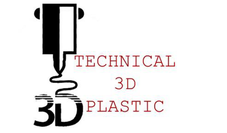 logo technical 3d plastic